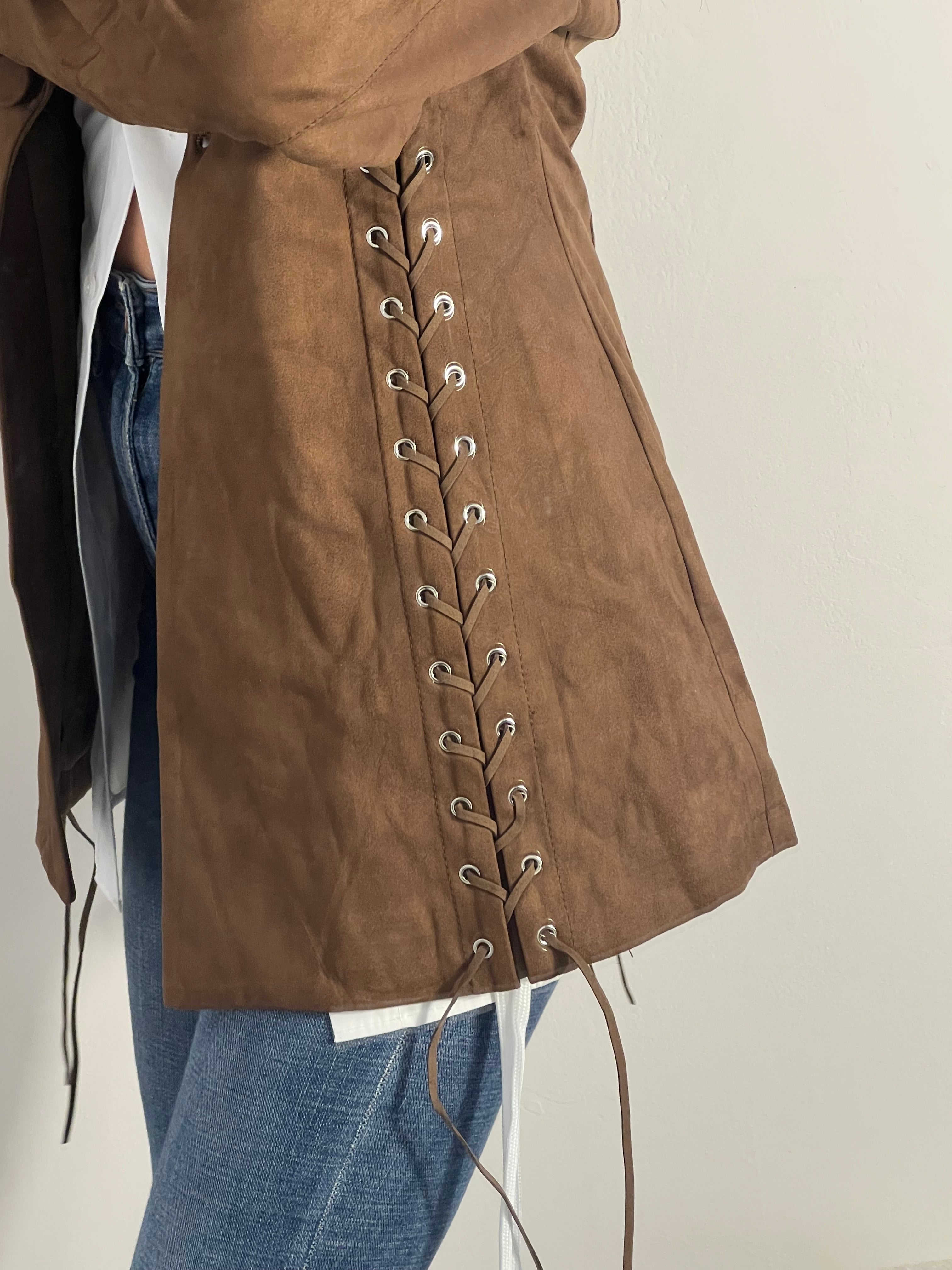 Giacca in camoscio Siria