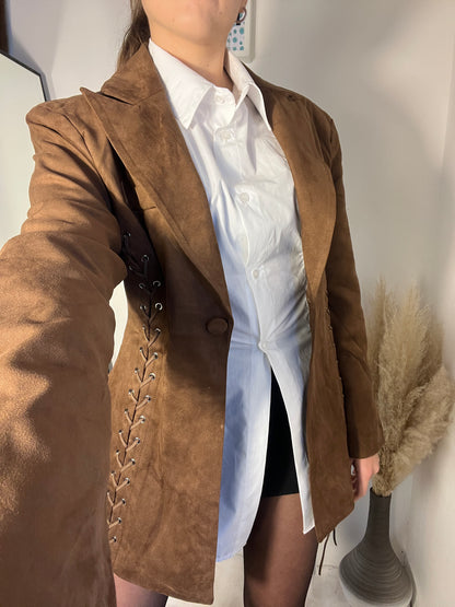 Giacca in camoscio Siria