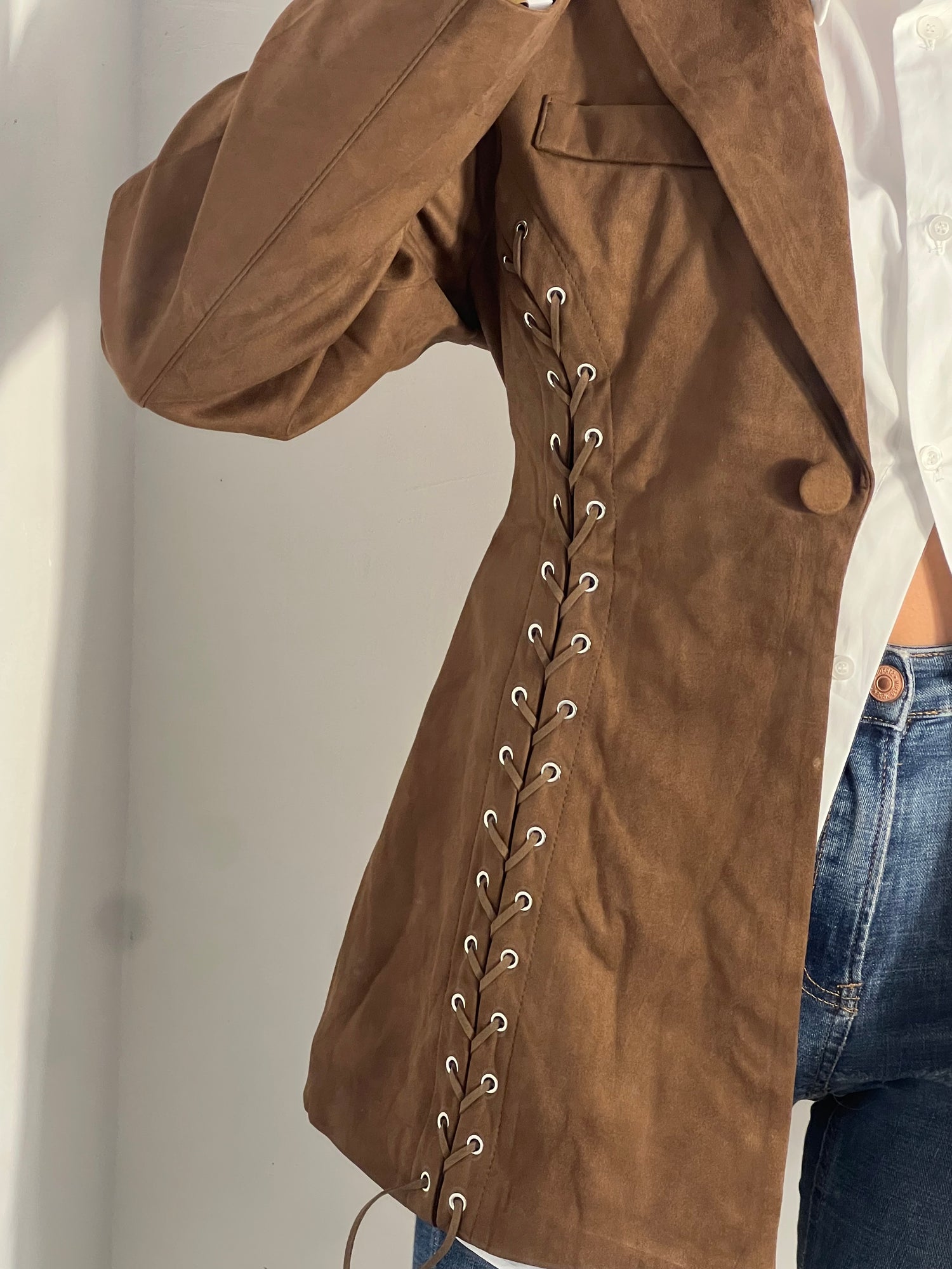 Giacca in camoscio Siria