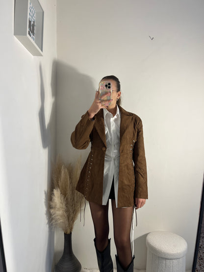 Giacca in camoscio Siria