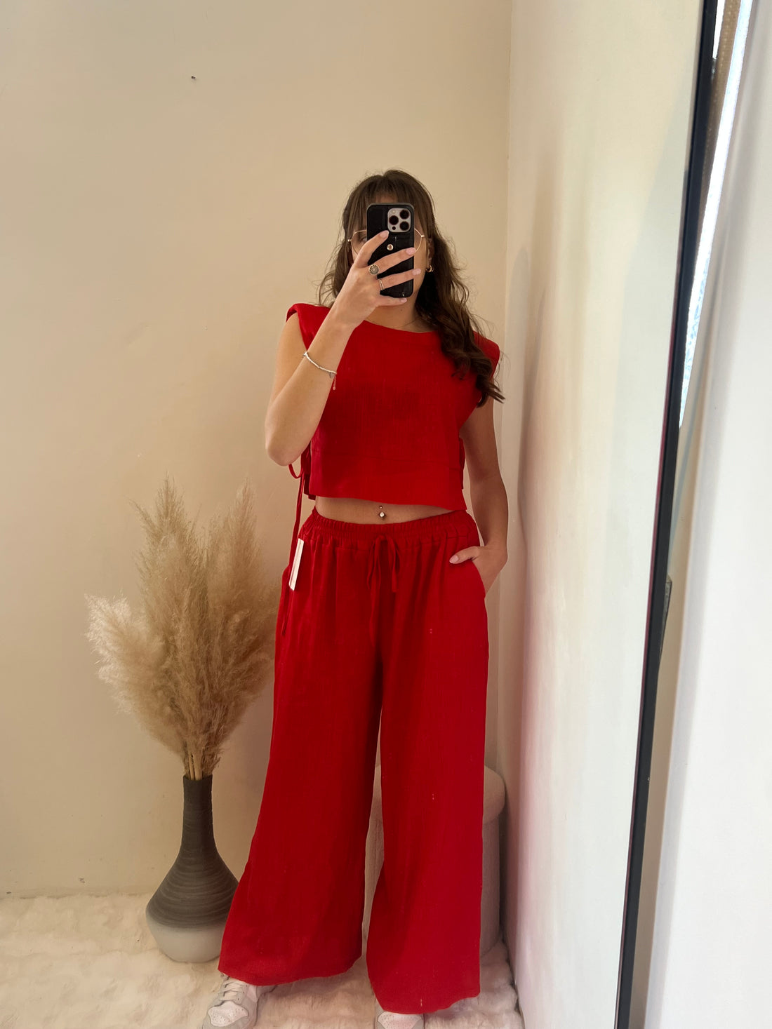 Coordinato Casual Rosso